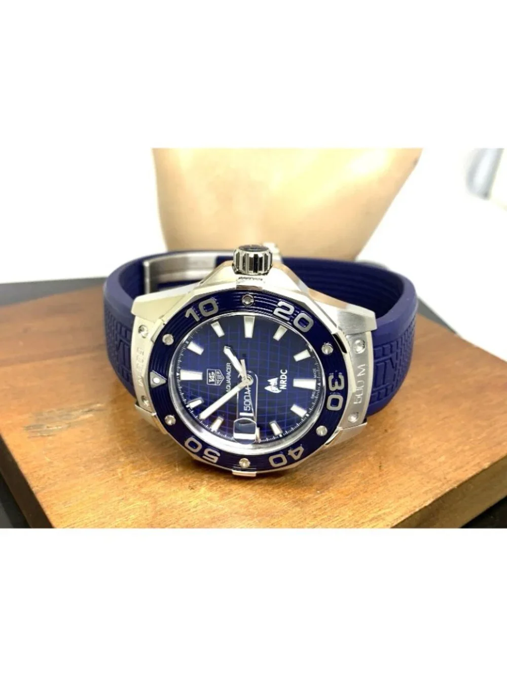 Tag Heuer Aquaracer Leonardo DiCaprio NRDC Limited Edition Swiss Automatic Blue